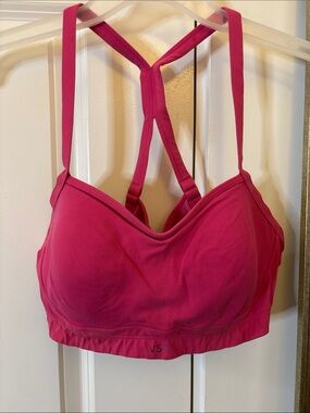 VSX Hot Pink Strappy Support Sports Bra